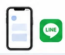 スマートフォンとLINE